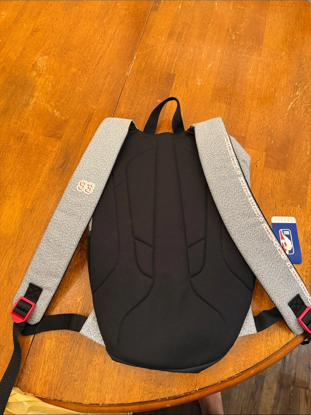 Wilson Gray and Black NBA Jam Backpack